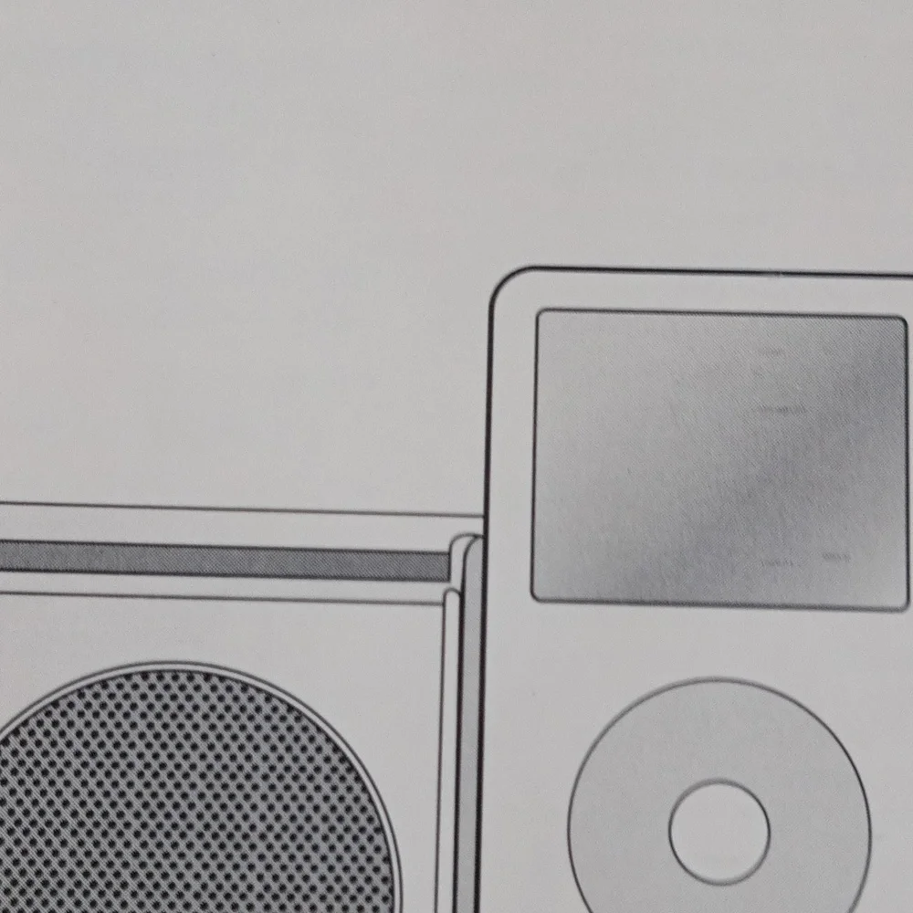Logitech pure-fi anywhere compact speakers for iPod comes with case and box